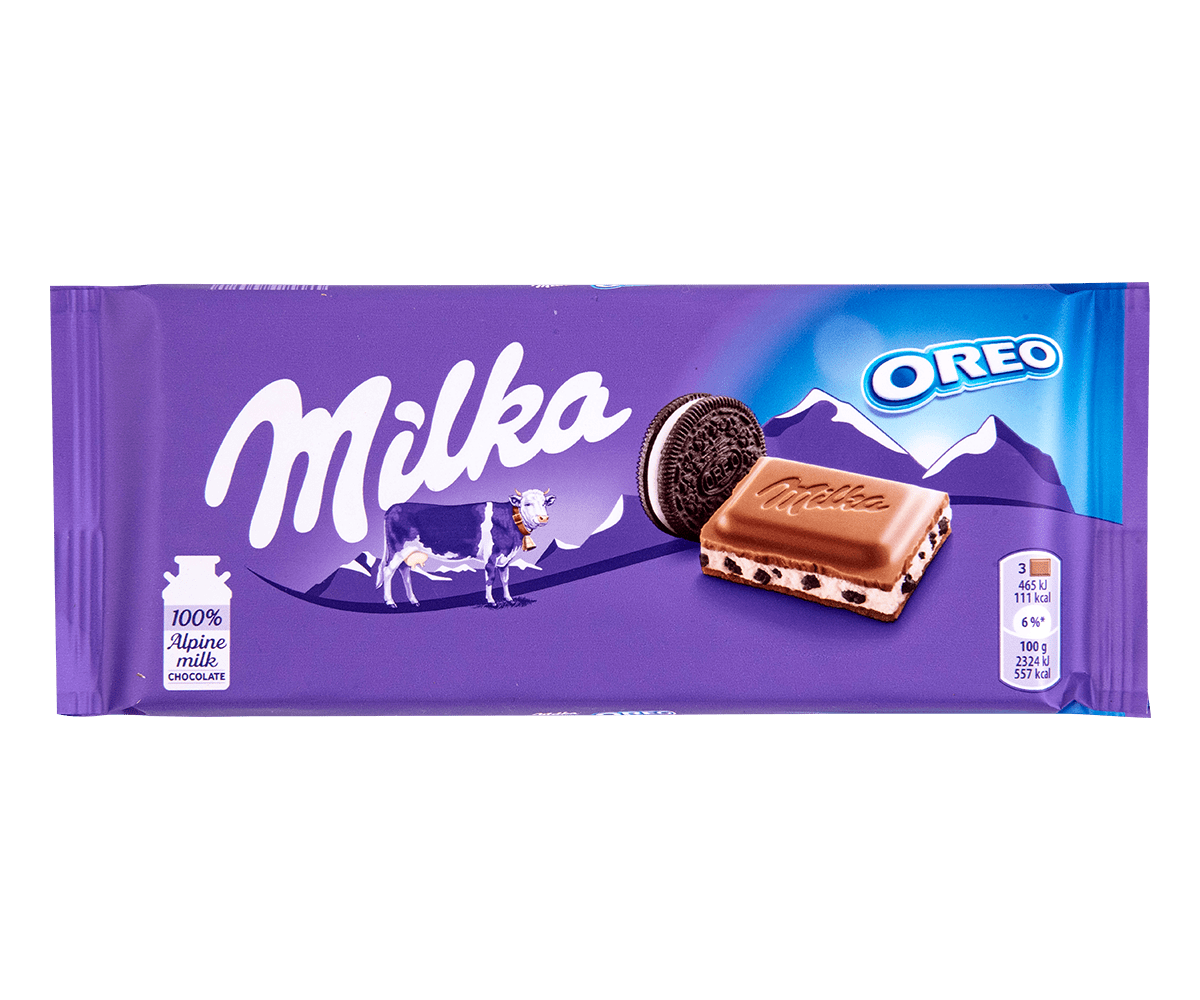 Milka Oreo Alpine Milk Chocolate 100 Gram.png